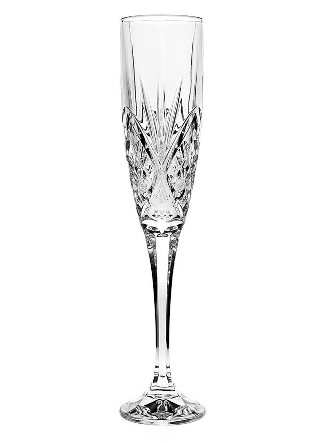 غودينغر كؤوس شمبانيا كريستال جودينجر دبلن - طقم من 4 قطع، سعة 6 أونصة - Image 2